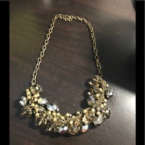 Fun sparkly necklace,dress up solids w/ this piece